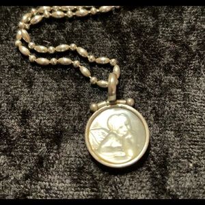 925 Silver set (chain and pendant)